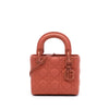 Dior Mini Ultra Matte Calfskin Cannage Lady Dior Secondhand