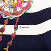 Hermès Parmi les Fleurs je Compte les Heures Silk Scarf Secondhand