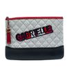 Chanel Medium Quilted Wool and Calfskin Gabrielle O Case Clutch Secondhand