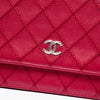 Chanel CC Lambskin Wild Stitch Wallet on Chain Secondhand