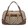Gucci GG Canvas Jockey Boston Bag Secondhand