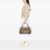 Gucci GG Canvas Jockey Boston Bag Secondhand