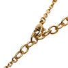 Louis Vuitton Gold Plated LV Crystal Iconic Pendant Necklace Secondhand