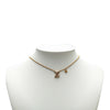 Louis Vuitton Gold Plated LV Crystal Iconic Pendant Necklace Secondhand