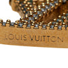 Louis Vuitton Gold Plated LV Crystal Iconic Pendant Necklace Secondhand