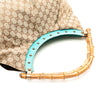 Gucci GG Canvas Bamboo Studded Hobo Secondhand