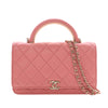 Chanel CC Quilted Lambskin Top Handle Flap Secondhand