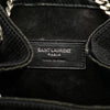 Secondhand Saint Laurent Baby Embroidered Wool Emmanuelle Bucket Bag