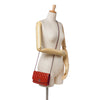 Secondhand Chanel Quilted Patent Brilliant Wallet On Chain