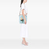 LOEWE Paulas Ibiza Mermaid Print Leather Bucket Bag Secondhand