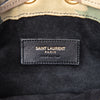 Saint Laurent Small Camouflage Print Suede Emmanuelle Fringe Bucket Bag Secondhand