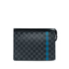 Louis Vuitton Damier Graphite Stripe Pochette Voyage MM Secondhand