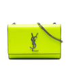 Saint Laurent Small Patent Grain de Poudre Monogram Kate Crossbody Secondhand