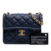 Secondhand Chanel Mini Quilted Caviar Sweet Classic Flap