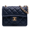 Secondhand Chanel Mini Quilted Caviar Sweet Classic Flap