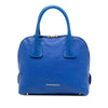 Burberry Small Grained Calfskin Greenwood Satchel Secondhand