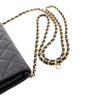 Chanel CC Quilted Caviar Wallet on Chain Secondhand