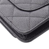 Chanel CC Quilted Caviar Wallet on Chain Secondhand