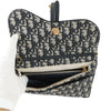 Secondhand Dior Oblique Canvas Saddle Chain Pouch