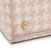 Dior Medium Embroidered Canvas Houndstooth Lady D Lite Secondhand