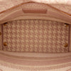 Dior Medium Embroidered Canvas Houndstooth Lady D Lite Secondhand