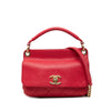 Chanel Small Caviar Business Affinity Top Handle Bag Secondhand