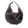 Gucci Embossed Leather Horsebit Glam Hobo Secondhand