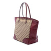 Gucci GG Canvas and Calfskin Bree Tote Secondhand