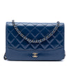 Chanel Quilted Patent Aged Calfskin Gabrielle Wallet On Chain Secondhand