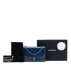 Chanel Quilted Patent Aged Calfskin Gabrielle Wallet On Chain Secondhand