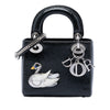 Dior Mini Deerskin Ceramic Effect Jeweled Swan Lady Dior Secondhand