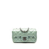 Secondhand Chanel Extra Mini Rectangular Classic Metallic Patent Single Flap