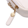 Chanel Quilted Caviar Diamond Clutch With Chain Secondhand
