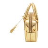 Prada Mini Metallic Vitello Top Handle Bag Secondhand