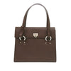 Ferragamo Leather Gancini Ribbon Handbag Secondhand