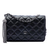 Chanel CC Quilted Aged Calfskin Tassel Wallet On Chain Secondhand