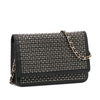 Chanel Studded Leather Wallet on Chain Secondhand