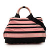 Prada Large Canvas Canapa Righe Striped Satchel Secondhand