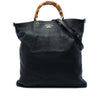 Gucci Calfskin Bamboo Shopper Satchel Secondhand