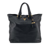 Prada Soft Calf Open Convertible Tote Secondhand
