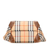Burberry Haymarket Check Canvas Handbag Secondhand