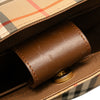 Burberry Haymarket Check Canvas Handbag Secondhand