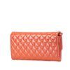 Chanel CC Quilted Patent Brilliant East West Wallet On Chain Secondhand