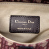 Dior Mini Oblique Canvas Saddle Bag Secondhand