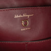 Ferragamo Gancini Embossed Trifolio Tote Bag Secondhand