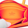 Valentino Calfskin VLTN Wallet with Neck Strap Secondhand