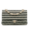 Chanel Medium Classic Jersey Coco Sailor Double Flap Secondhand