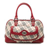 Burberry Nova Check Canvas Handbag Secondhand