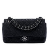 Chanel Medium Classic Tweed Sequin Double Flap Secondhand