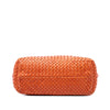 Bottega Veneta Small Lambskin Intreccio Cabat Tote Secondhand